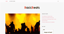 Desktop Screenshot of basicbeats.net